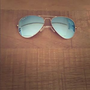 Ray ban polarized aviators
